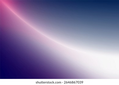 Abstract Gradient Background in Blue and Pink with a Smooth Curve design