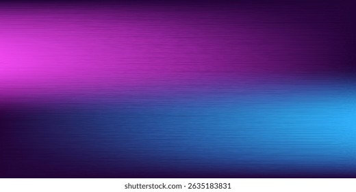 Fundo de gradiente abstrato em cores roxas azuis. Papel de parede moderno brilhante. Ilustração vetorial.