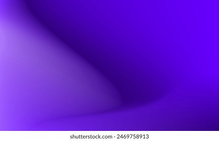 Abstract gradient background of blue violet colors. Beauty curved shape composition illustration art 