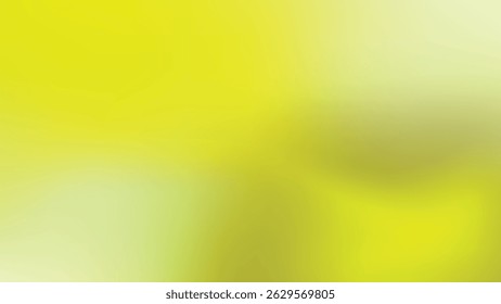 Abstract gradient background with blur yellow colors. Bright modern wallpaper. Gradient mesh. Vector illustration