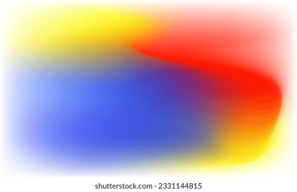Abstract gradient background. Blurred gradation in bright colors. Vector illustration