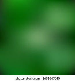 Abstract gradient background. Blurred green background. Vector illustration for your graphic design, banner, poster, card.