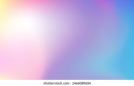 Abstract gradient background. Blurred multicolored backdrop. Vector illustration. 