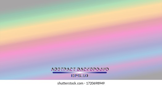 Abstract gradient background with bright rainbow colors. Colorful smooth banner template. Website landing page, apps. Eps10. Vector illustration. 