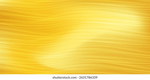 Abstract Gradient Background in Bright Yellow Tones with Soft Transitions. Modern trendy design in Vector Illustration
