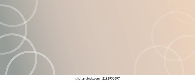 Abstract gradient background with circle rings. Vector illustration.