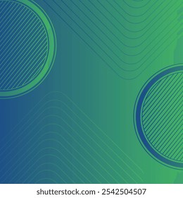 Abstract Gradient background with circle rings. Digital future technology concept.