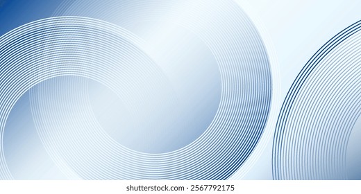 Abstract gradient abstract background with circular line patterns simple modern art design