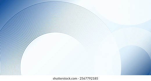 Abstract gradient abstract background with circular line patterns simple modern art