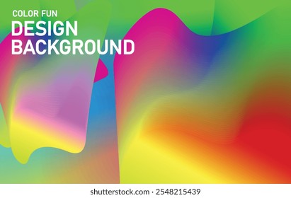 Abstrakter Farbverlauf Hintergrundfarbe, volles Design