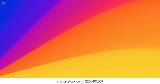 Resumen de fondo degradado con líneas de color y diferente sombra. Textura curvada o patrón. 3d vector para banner, volante, afiche o folleto. 