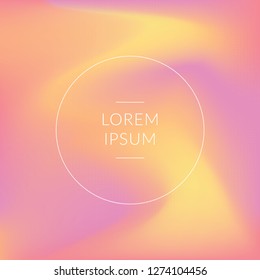 Abstract gradient background. Colored fluid graphic background. Vector trendy liquid color background. Soft color background, Modern soft color gradient