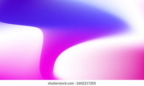 Abstract gradient background of colorful gradient colors beauty curved shape composition illustration art for banner