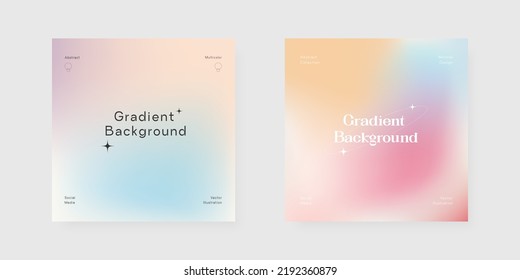 Abstract gradient background. Colorful background design for social media post, wallpaper, banner, poster, Etc.