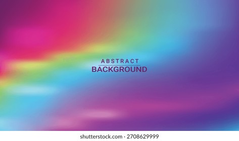 Abstract Gradient Background with Colorful Light Texture