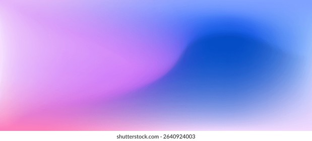 Abstract gradient background, colorful, liquid effect pink and blue . Minimalist banner backgaround for business, templat, website,ads cover. Vector eps 10