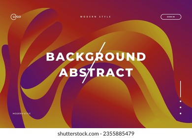 Abstract Gradient Background with Colorful Waves, Perfect for adding vibrancy and modern aesthetics to web design, presentations, and digital projects
