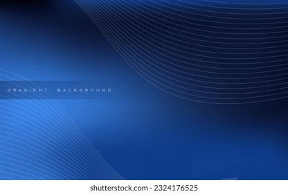 Abstract gradient background with dark blue color