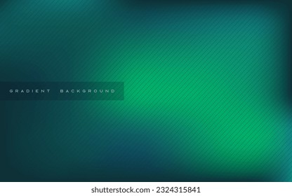 Abstract gradient background with dark green color