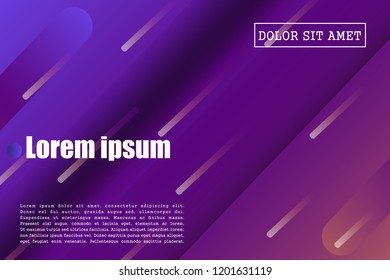 Abstract gradient background design, 3d Fluid shape illustration