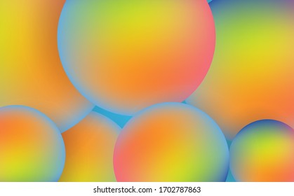 Diseño abstracto de fondo degradado - fondo futurista de color neón color fluido. Elementos gráficos abstractos