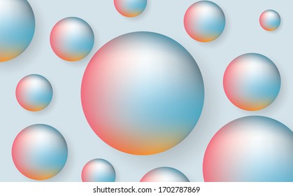 Abstract gradient background design - futuristic neon color fluid style background. Abstract graphic elements