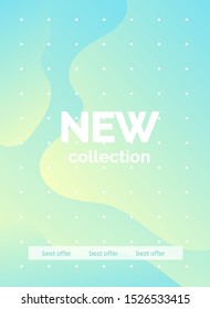 Abstract gradient background design. Modern trendy poster for business presentation, brand.  Trendy creative card, postcard, cover for sale, discount promo, email, newsletter layout