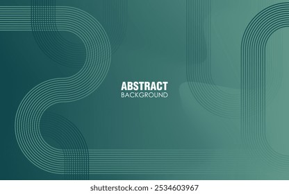 Abstract gradient background with dynamic circle lines