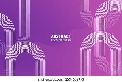 Fundo de gradiente abstrato com linhas de círculo dinâmicas