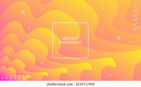 Abstract gradient background with elegant design. Creative illustration for poster, brochure, landing, page, cover, ad, promotion. Eps10 vector
