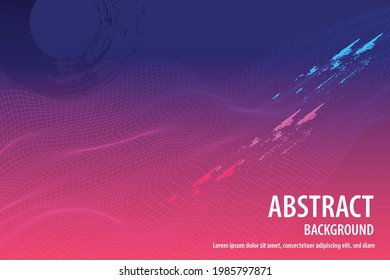abstract gradient background element color web banner illustration vector concepts design