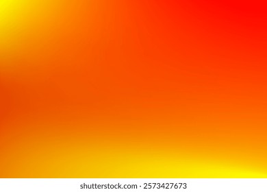 abstract gradient background featuring a transition from vivid red to bright yellow, evoking a warm and dynamic ambiance, ideal for modern design