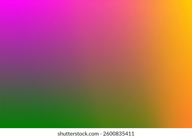 An abstract gradient background featuring vibrant hues transitioning between pink, yellow, orange, and green tones. Ideal for design projects, digital art