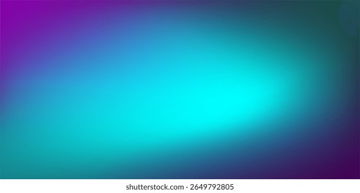 Fundo de gradiente abstrato com tons de azul-turquesa e roxo vívidos se misturando suavemente. Perfeito para design criativo, aplicativos da Web e planos de fundo.