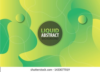Abstract gradient background with fluid shapes  Vector