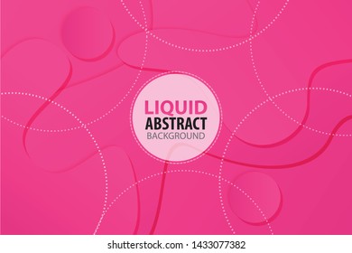 Abstract gradient background with fluid shapes Vector