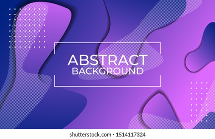 Abstract gradient background with fluid shapes
