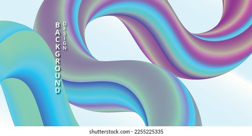 abstract gradient background fluid wave liquid design