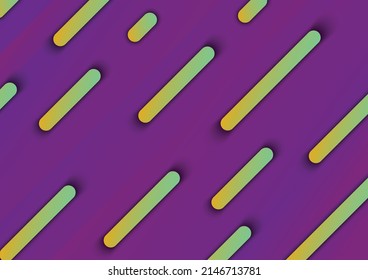 abstract gradient background with geometric objects.