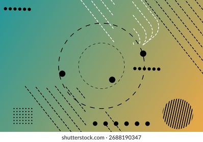 Abstract gradient background. Geometric shapes modern gradient l shapes and ines. Futuristic technology graphic design. Suit for business, header, cover, wallpaper, website, flyer