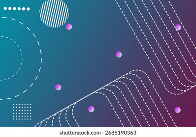 Fondo de gradiente Abstractas. Formas geométricas gradiente moderno l Formas y líneas. Diseño gráfico de tecnología futurista. Traje para el negocio, cabecera, cubierta, Fondo de pantalla, Sitio web, volante