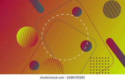 Abstract gradient background. Geometric shapes modern gradient l shapes and ines. Futuristic technology graphic design. Suit for business, header, cover, wallpaper, website, flyer