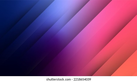 Abstract gradient background with geometric stripe shape.