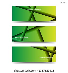 abstract gradient background geometric with trendy color for banner, web, flyer, brochure – vector