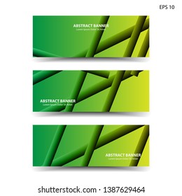 abstract gradient background geometric with trendy color for banner, web, flyer, brochure – vector
