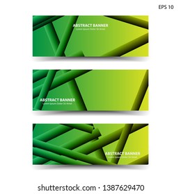 abstract gradient background geometric with trendy color for banner, web, flyer, brochure – vector