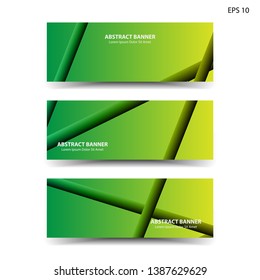 abstract gradient background geometric with trendy color for banner, web, flyer, brochure – vector