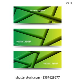 abstract gradient background geometric with trendy color for banner, web, flyer, brochure – vector