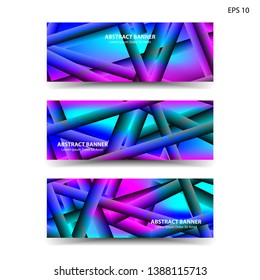 abstract gradient background geometric with trendy color for banner,web,flyer,brochure - vector