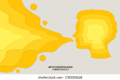 Abstract gradient background with geometric vector